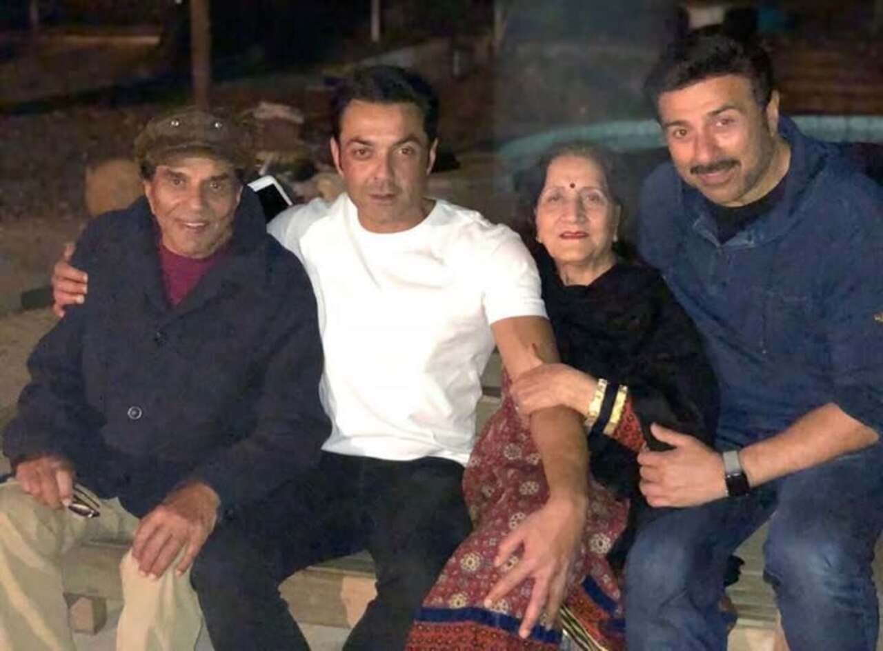 While Prakash Kaur stays away from limelight, on special occasions, her sons, Sunny and Bobby share adorable family glimpses featuring their mum.
